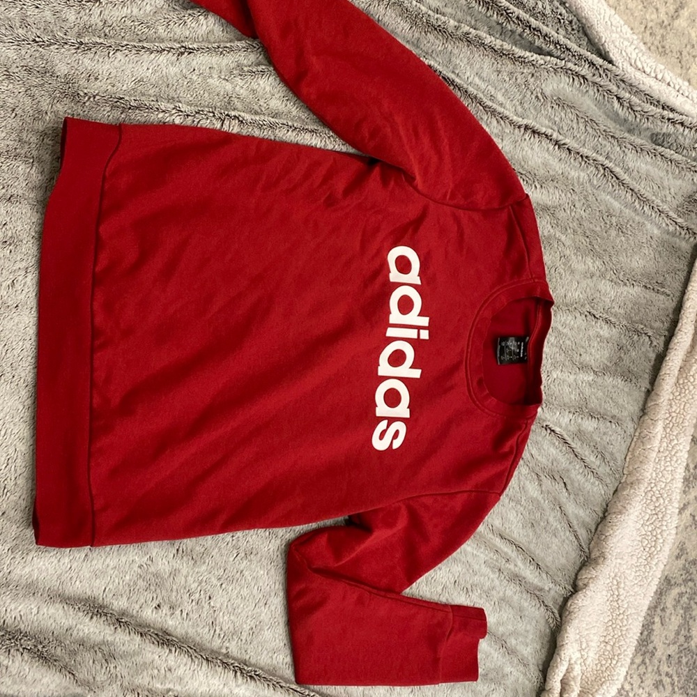 Long sleeved Adidas sweater